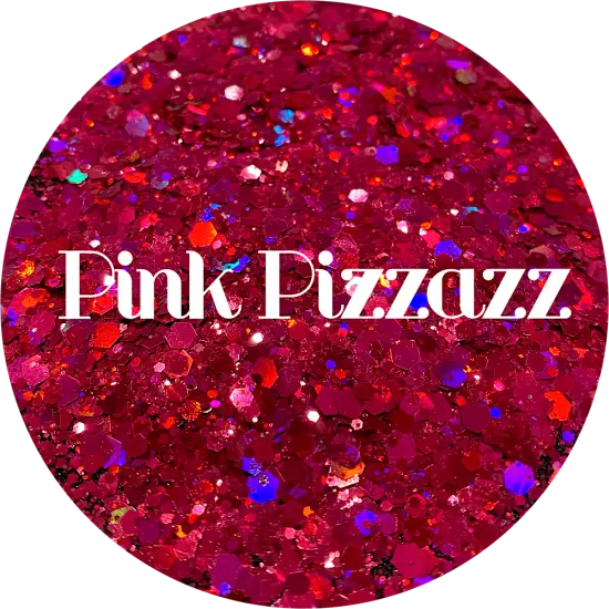 Polyester Glitter - Pink Pizzazz by Glitter Heart Co.&trade; {1}