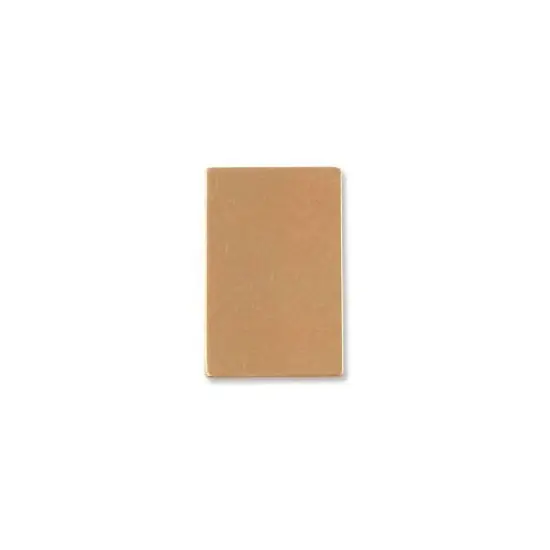JewelrySupply Copper Rectangle Blank 7/8" x 1/2" {1}