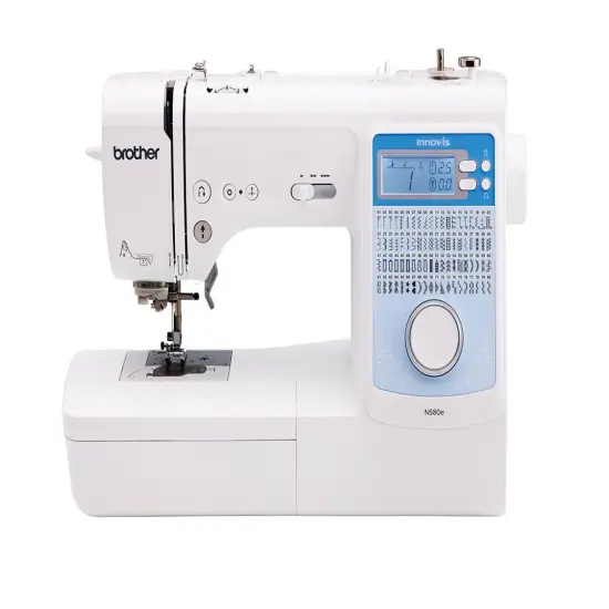 Brother Innov-is NS80E Sewing Machine With Foot Kit Package and SA187 Bundle {2}