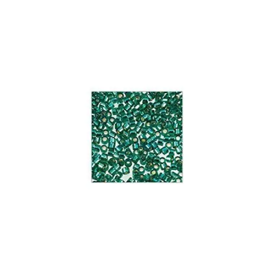 Miyuki Delica Seed Bead 11/0 Silver Lined Teal {5}