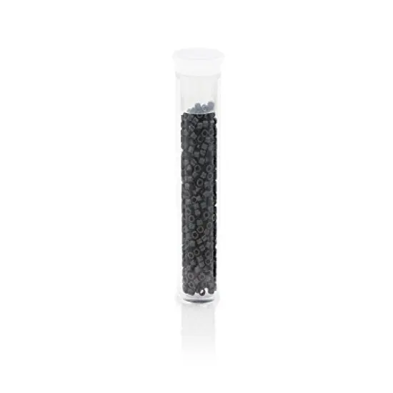 Miyuki Delica Seed Bead 11/0 Opaque Black {3}