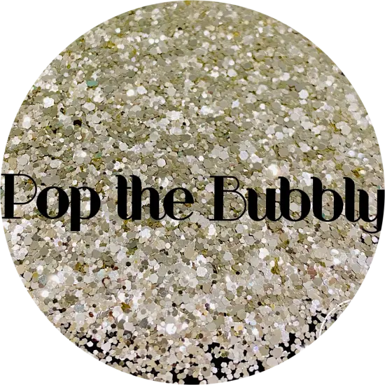Polyester Glitter - Pop the Bubbly by Glitter Heart Co.&trade; {1}