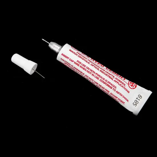 Cement Adhesive, Needle Glue, Hand-Made Cement Jewelry for Rhinestone Beads Bead Bonding {4}