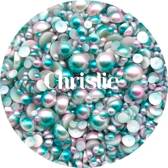 Flatback Pearl Mix - Christie by Glitter Heart Co.&trade; {1}