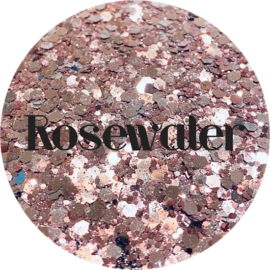 Polyester Glitter - Rosewater by Glitter Heart Co.&trade; {1}