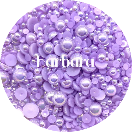 Flatback Pearl Mix - Barbara by Glitter Heart Co.&trade; {1}