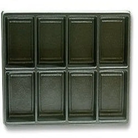 JewelrySupply Plastic Tray Standard Size 2x4 Black {1}