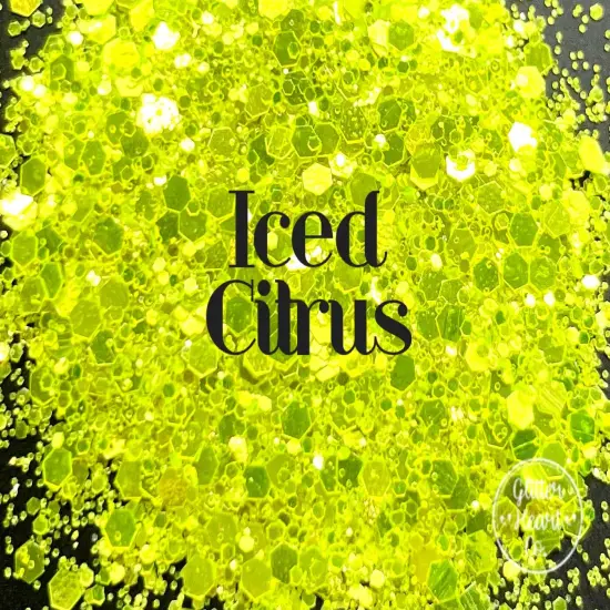 Polyester Glitter - Iced Citrus by Glitter Heart Co.&trade; {3}