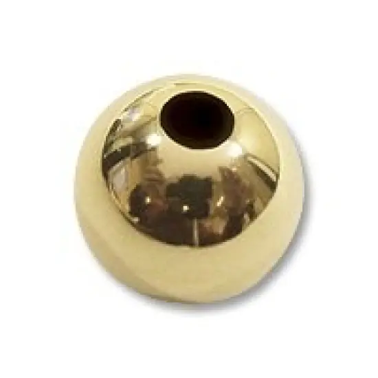 Round Bead 2.5mm 14 Karat Yellow Gold {1}