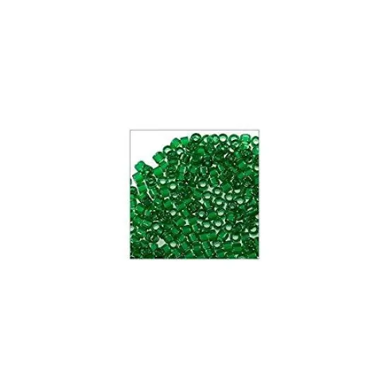 Miyuki Delica Seed Bead 11/0 Transparent Emerald Green {2}