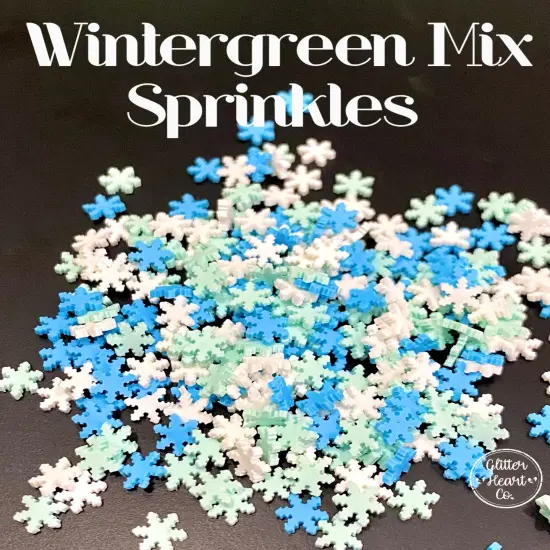 Fake Sprinkles - Wintergreen Sprinkles by Glitter Heart Co.&trade; {2}
