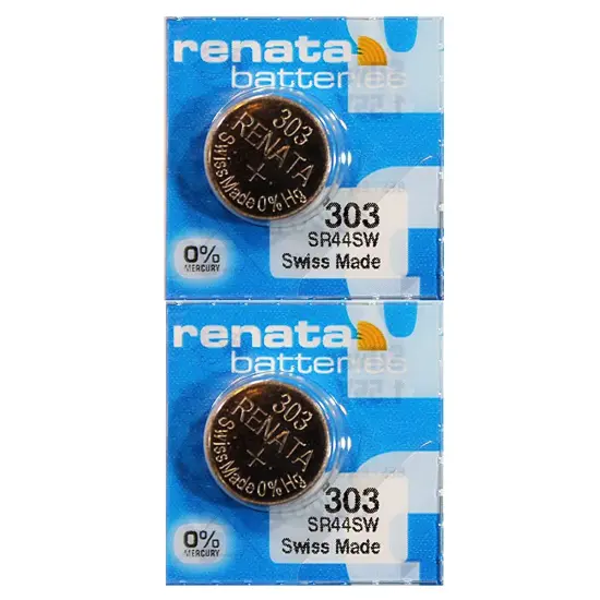 Renata 303 SR44SW 1.55V Silver Oxide Watch Battery {1}