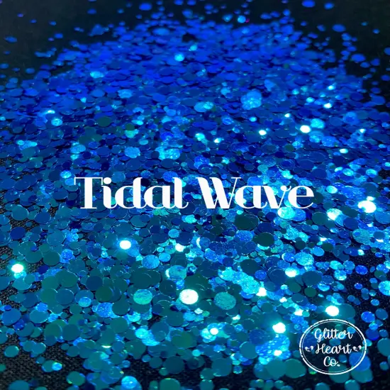Polyester Glitter - Tidal Wave by Glitter Heart Co.&trade; {3}