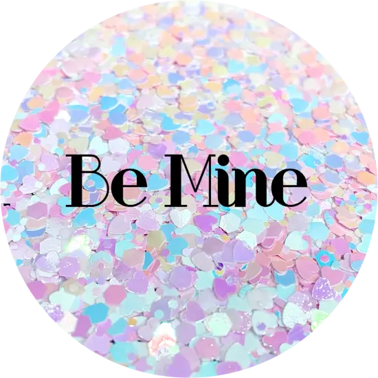 Polyester Glitter - Be Mine by Glitter Heart Co.&trade; {1}