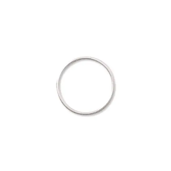 JewelrySupply Jump Ring Closed 10mm Sterling Silver (1-Pc) {1}