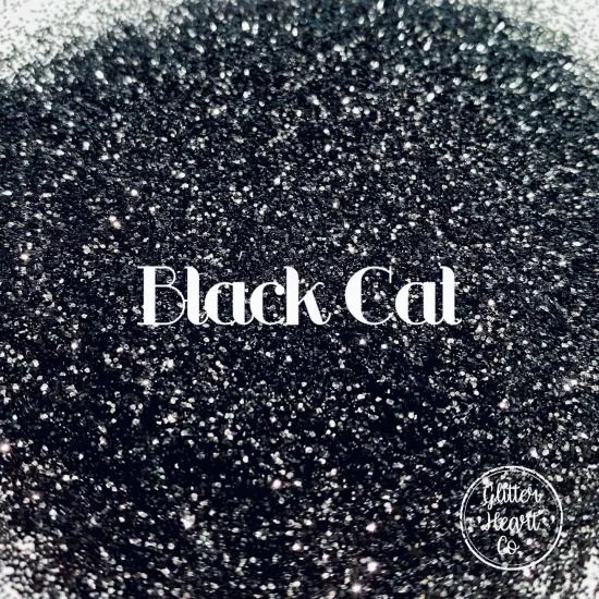 Polyester Glitter - Black Cat by Glitter Heart Co.&trade; {3}