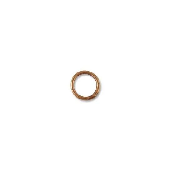 JewelrySupply Jump Ring - Closed 4.6mm Antique Copper Plated (10-Pcs) {1}