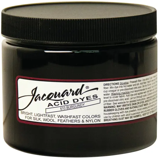 Jacquard Acid Dyes 8oz-Burgundy {1}