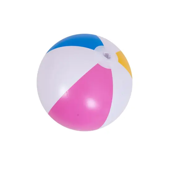 Pool Central Inflatable 6-Panel Swimming Pool Beach Ball- 20" Multi {1}