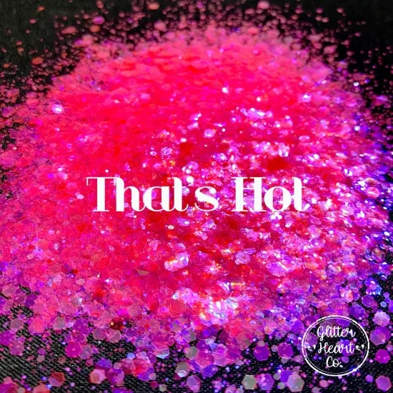 Polyester Glitter - That's Hot! by Glitter Heart Co.&trade; {3}