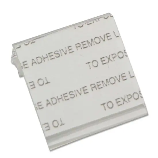 JewelrySupply Self-Adhesive Earring Card Adapter 1x1 (Package of 100) {1}