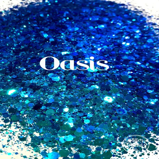 Polyester Glitter - Oasis by Glitter Heart Co.&trade; {3}