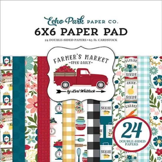 Echo Park Farmers Market 6x6 Paper Pad {1}