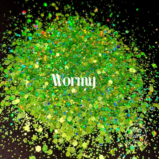 Polyester Glitter - Wormy by Glitter Heart Co.&trade; {3}