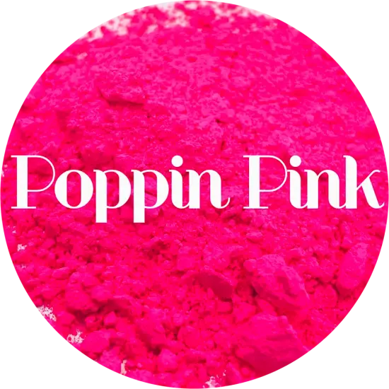 Poppin Pink Neon Mica Powder by Glitter Heart Co.&trade; {1}