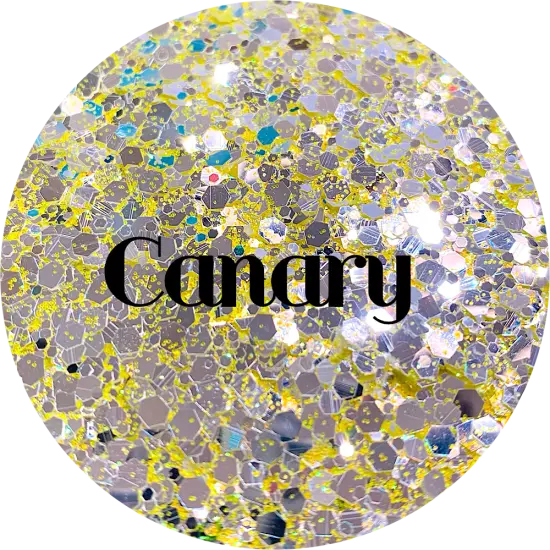 Polyester Glitter - Canary by Glitter Heart Co.&trade; {1}