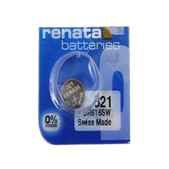 321 Renata Watch Batteries {1}