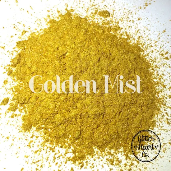 Golden Mist Mica Powder by Glitter Heart Co.&trade; {2}