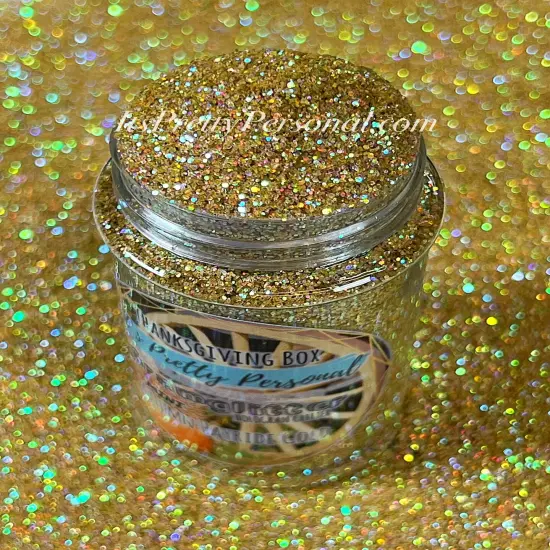 “MINI Autumn Hayride Gold"- Gramglitter (HOLOGRAM) {4}