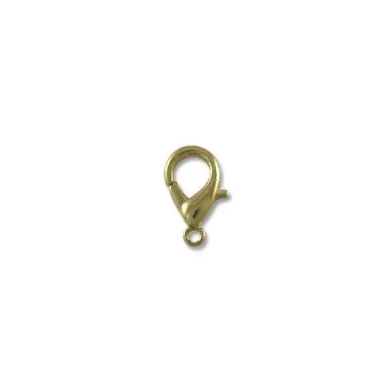 JewelrySupply Lobster Clasp13x6.5mm Gold Plated (1-Pc) {1}