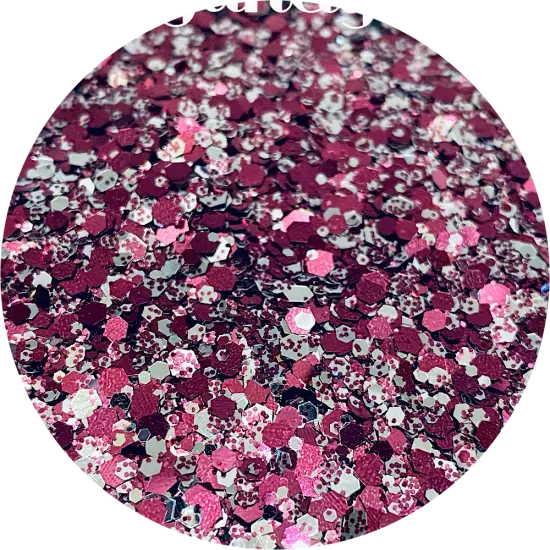 Polyester Glitter - Burgundy Mist by Glitter Heart Co.&trade; {1}