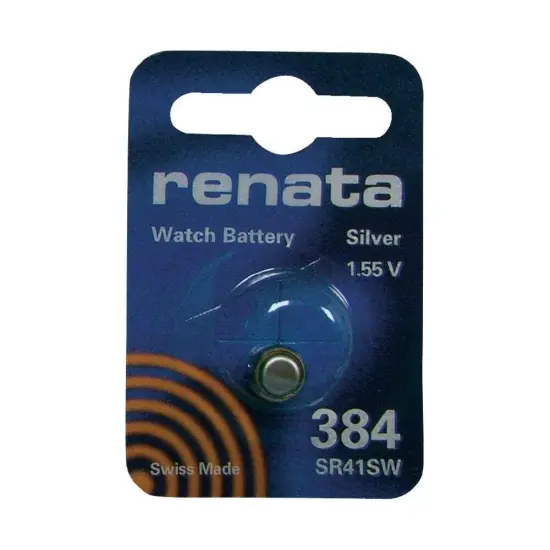 Renata 384 Watch Battery 384 (Sr41Sw) {1}