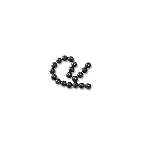 Hematite Round Beads Man Made 8mm (16" Strand) {1}