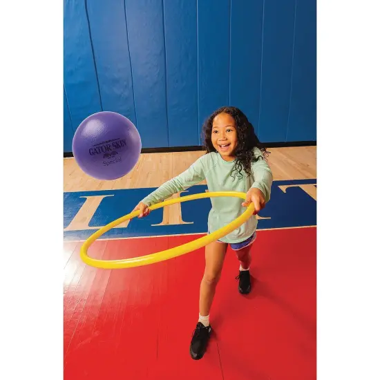 S&S Worldwide Gator Skin Special-8 Foam Balls. 8" PU Coated Medium Density Foam Core for a No-Sting Ball That is Great for GaGa Pits, Dodgeball, PE Games and More. Set of 6. {7}