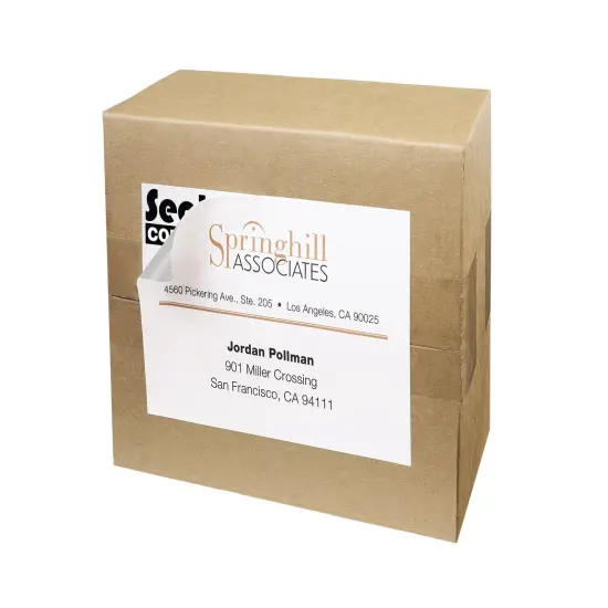 Avery Shipping Labels with TrueBlock Technology, 4" x 6", White, Permanent, 6 Packs for 120 Labels Total (45292) {6}