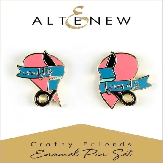 Crafty Friends Enamel Pin Set {1}