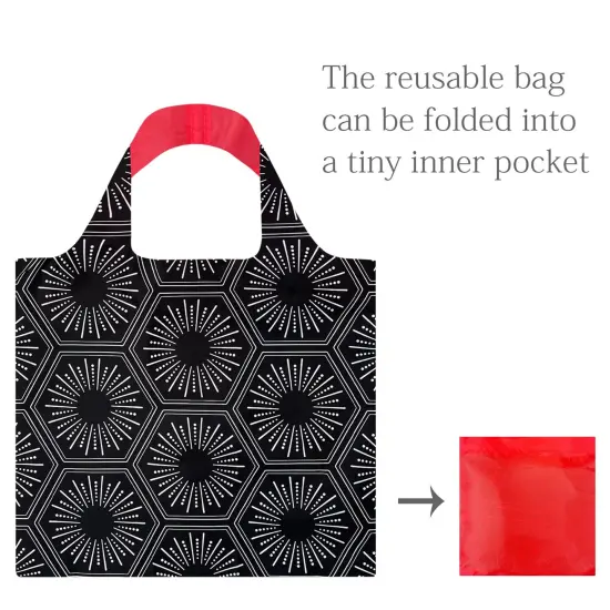 Wrapables AllyBag Collection Reusable Shopping Bag Starburst {6}
