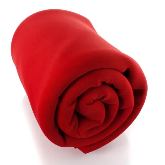 Solid Scuba Fabric Red 1 Yard {1}