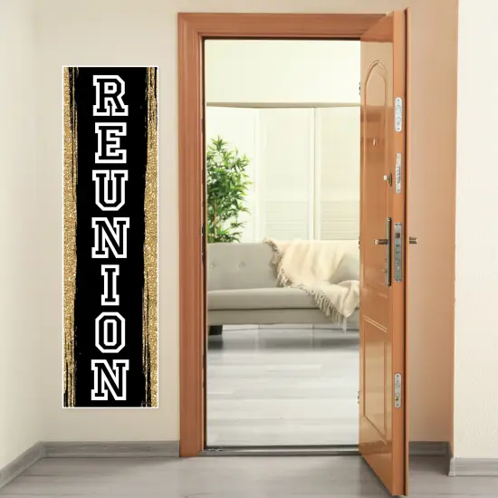 Big Dot of Happiness Reunited - School Class Reunion Party Front Door Decoration - Vertical Banner {7}