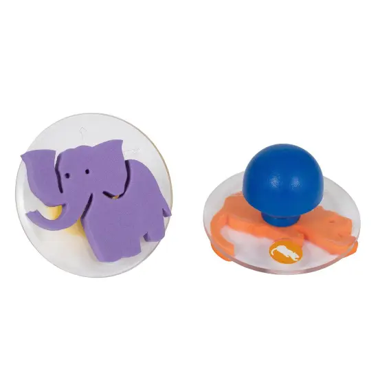 Giant Stampers - Wild Animals - 6 Per Set - 2 Sets {3}