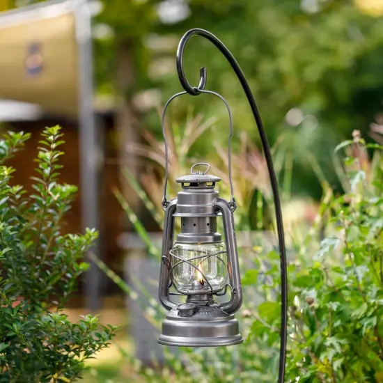 Feuerhand Lantern Holder, Hanging Ground Spike for Your Outdoor Fuel Lamp, Powder-coated Steel, 63.8 inches high {4}
