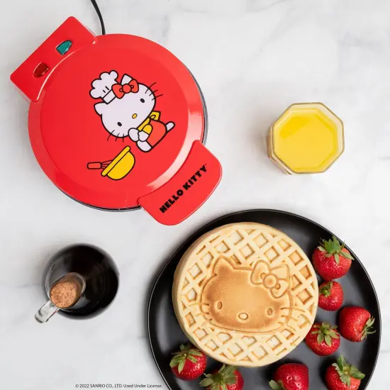 Uncanny Brands Hello Kitty Waffle Maker {1}