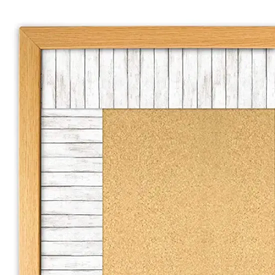 White Wood Bulletin Board Border - Straight Border Trim for Classroom Decoration, 36ft {5}