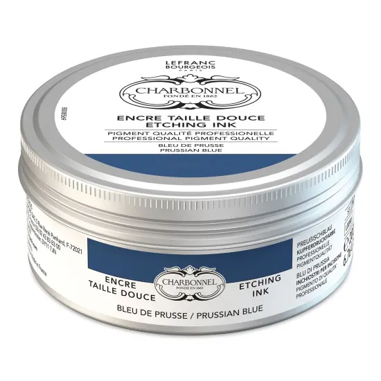 Charbonnel Etching Ink - Prussian Blue, 200 ml {1}