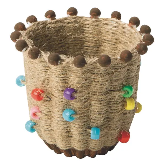 Ancient Culture Jute Basket Craft Kit (Pack of 24) {1}