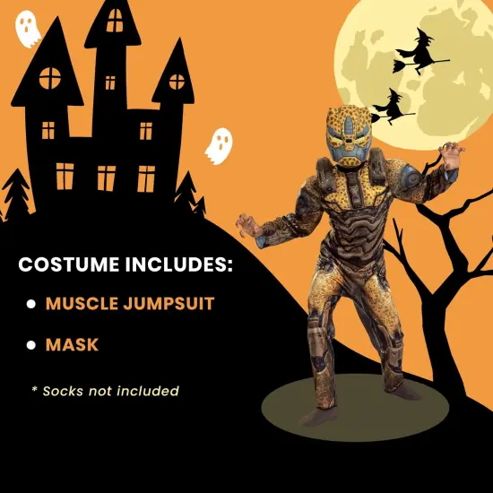 Transformers Rise Of The Beasts Cheetor Child Muscle Costume {4}